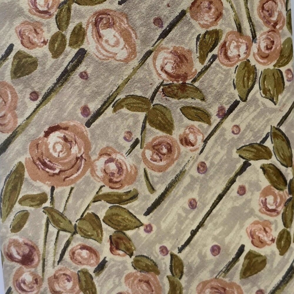 Valentino Cravatte Handmade Silk Floral Tie - Picture 2 of 6